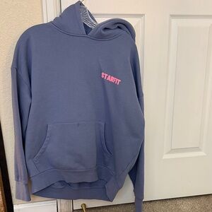 Starfit Women's Blue Hoodie Sweater